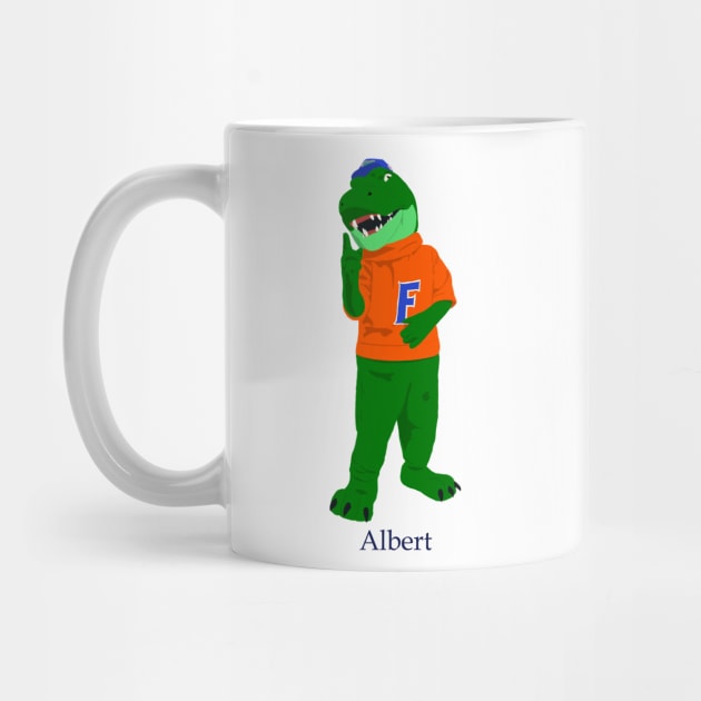 Albert Florida Gators Drawing by tysonstreet